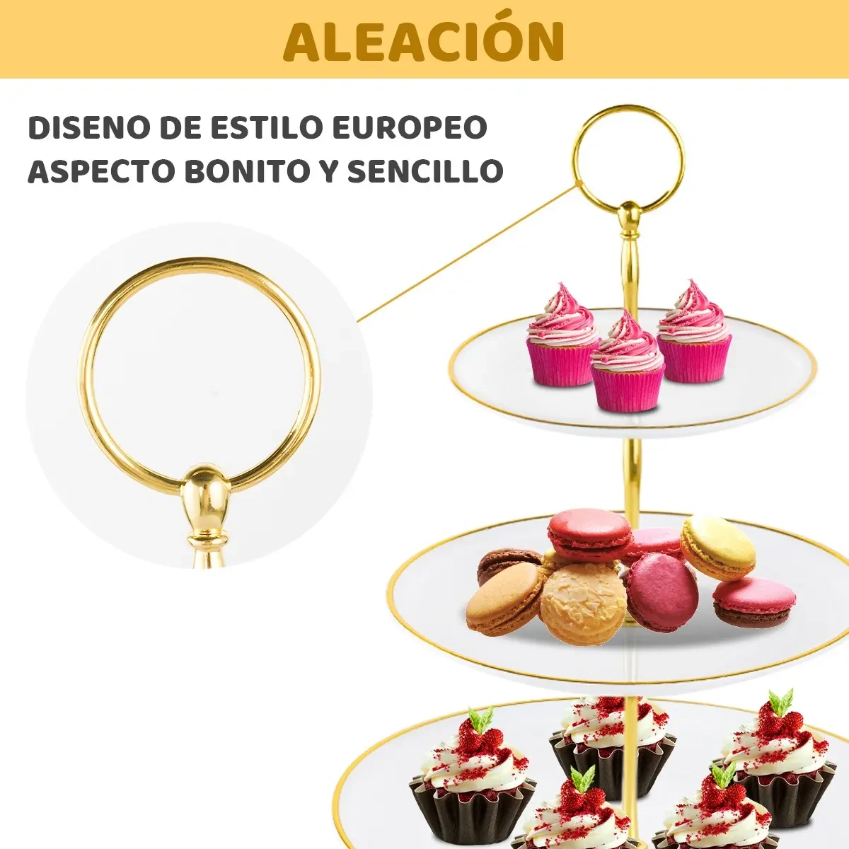Kit for Base for Cupcake and Dessert Sweet Table Display