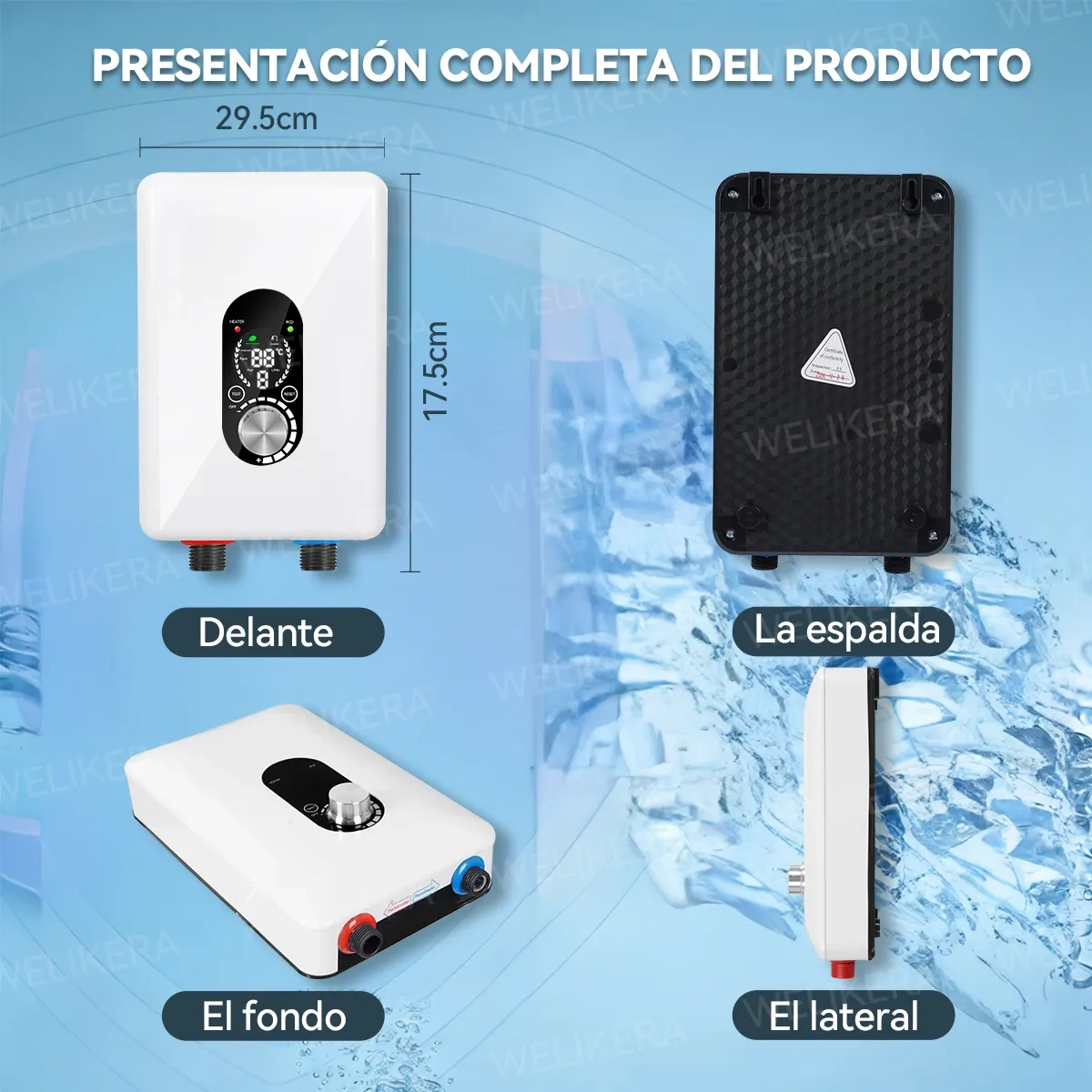 Welikera® Electric Instant Water Heater 3500w