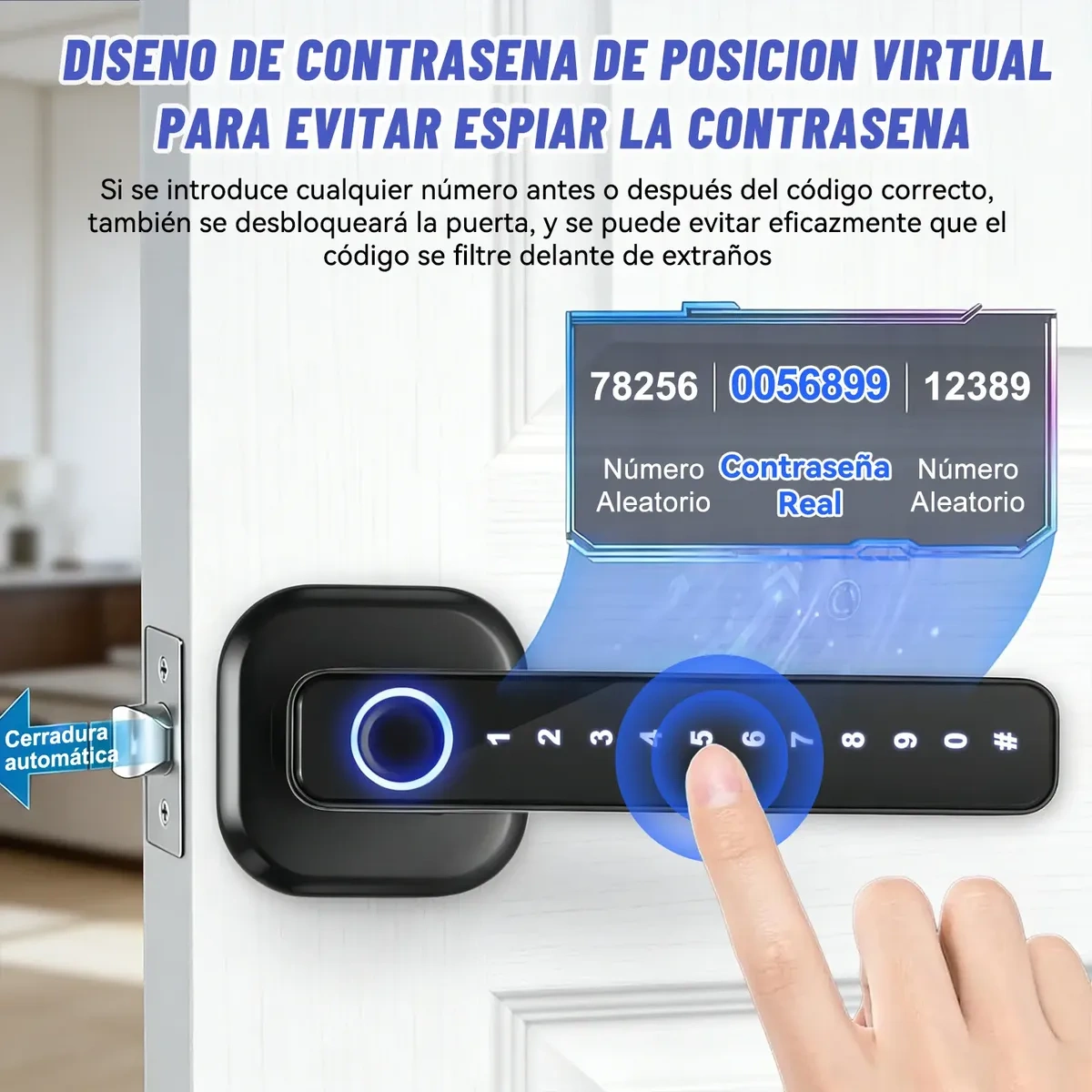 4in1 Smart Lock Fingerprint Lock