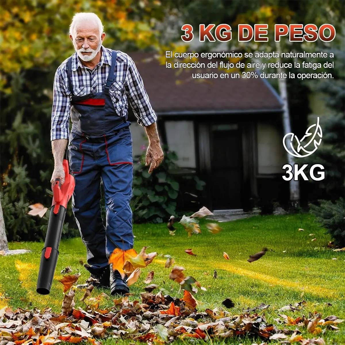 Mecanopro® Cordless Garden Blower Battery Included