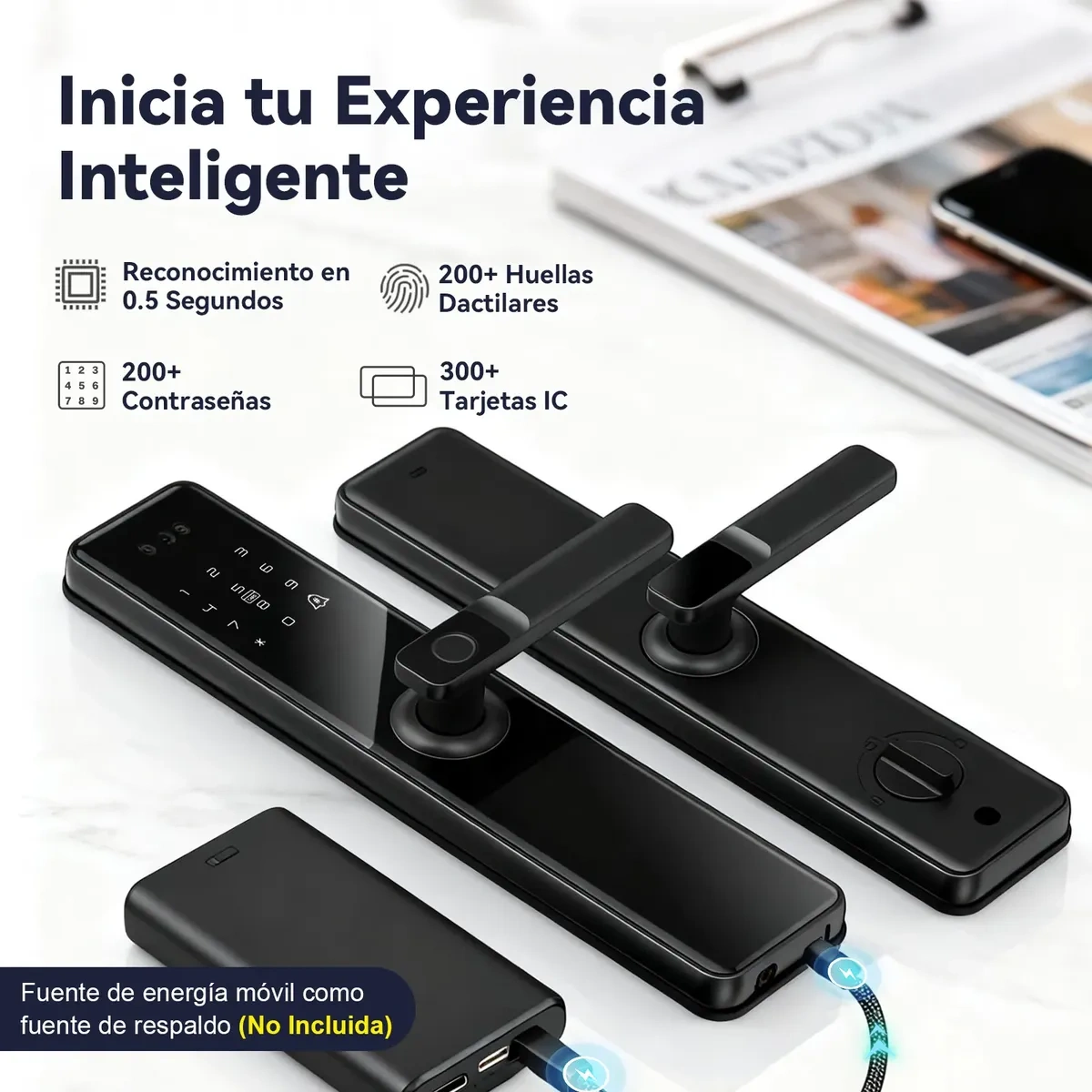 Lokooy Smart Wifi Lock Q6 Black
