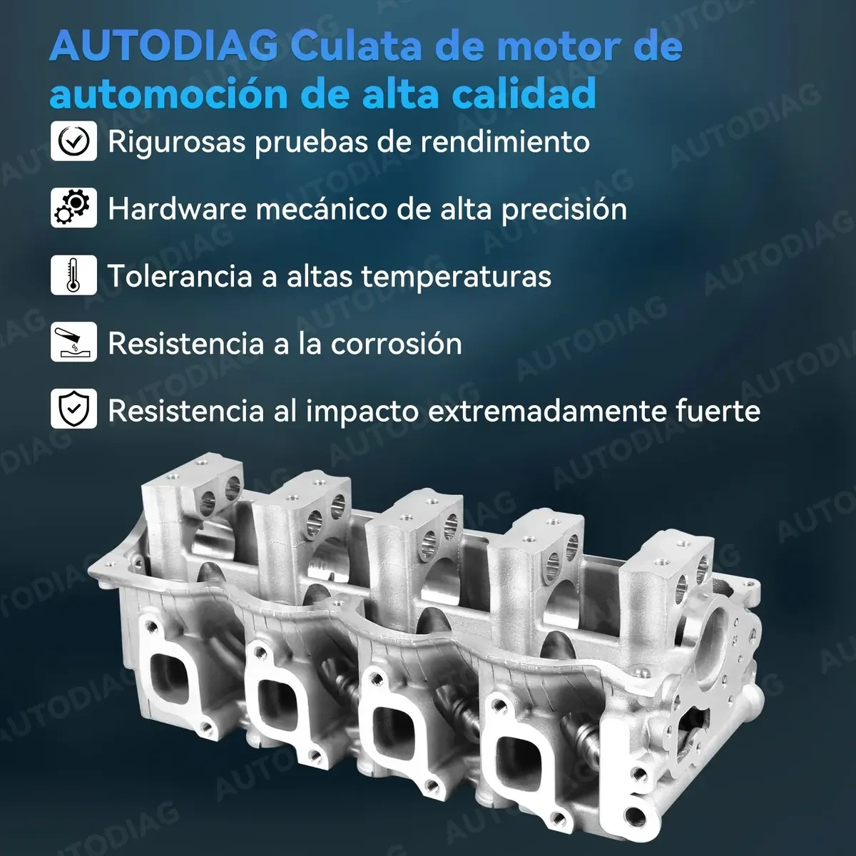 Autodiag® Head Chevrolet Matiz/spark New Complete 4 Cyl