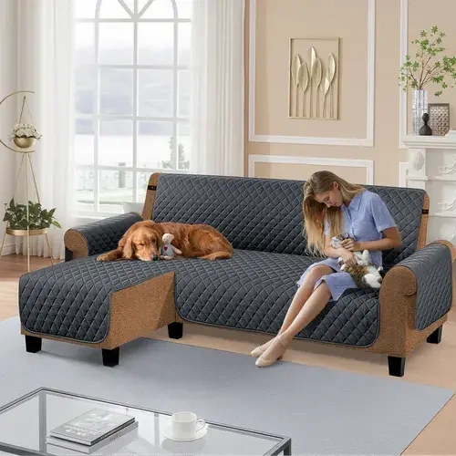 Protector Covers Living Room High Quality L-Shaped Sofa Cover