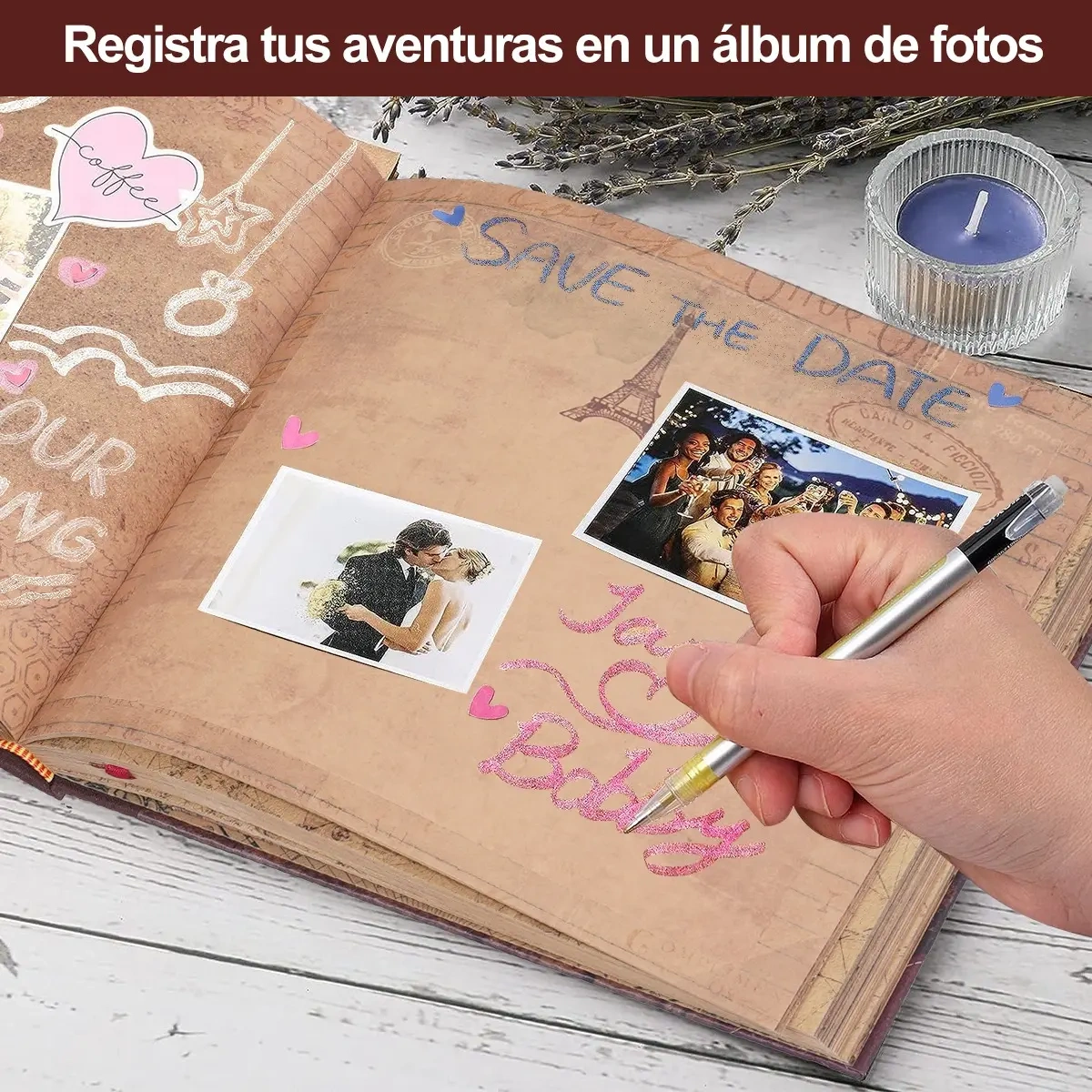 Photo Album With 150 Pages Our Adventure Book