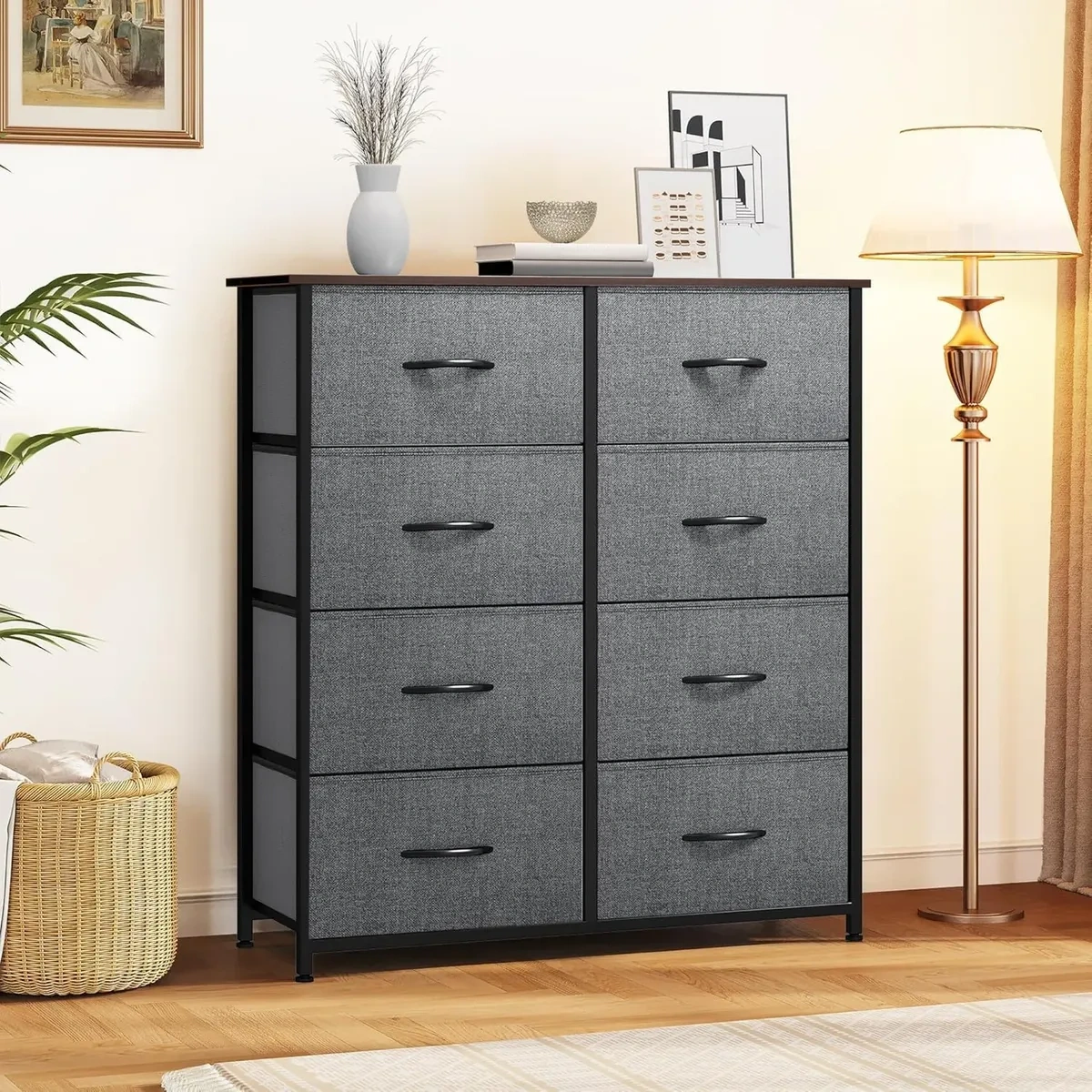 Chest of Drawers with 8 Drawers, Storage Furniture