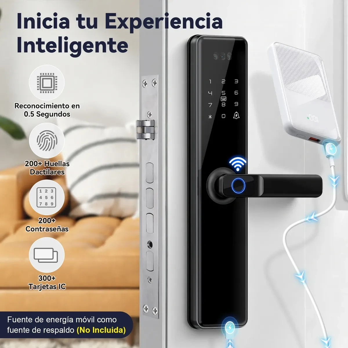 Lokooy Smart Wifi Lock Q6 Black