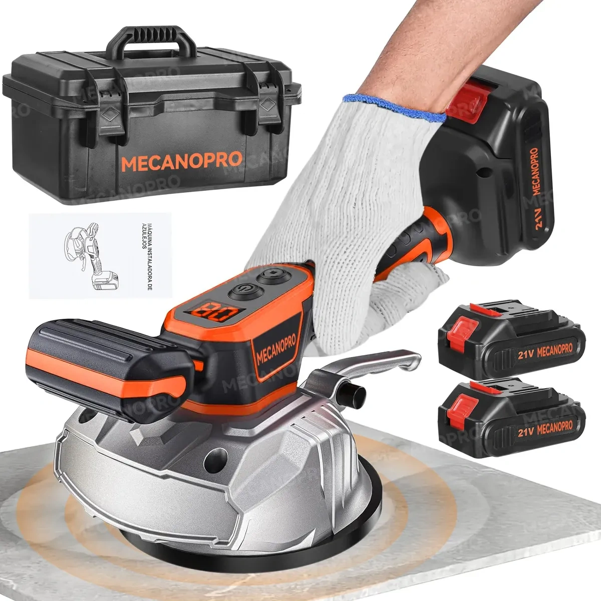 Mecanopro® Portable Wireless Porcelain Leveler