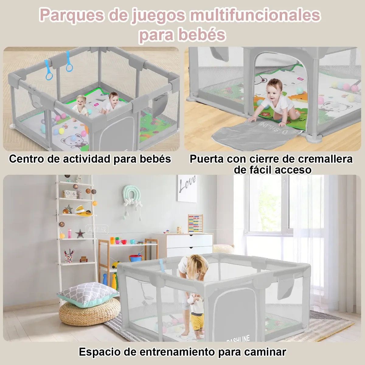 Baby Playpen 1.2m x 1.2m Playpen for Children Babies