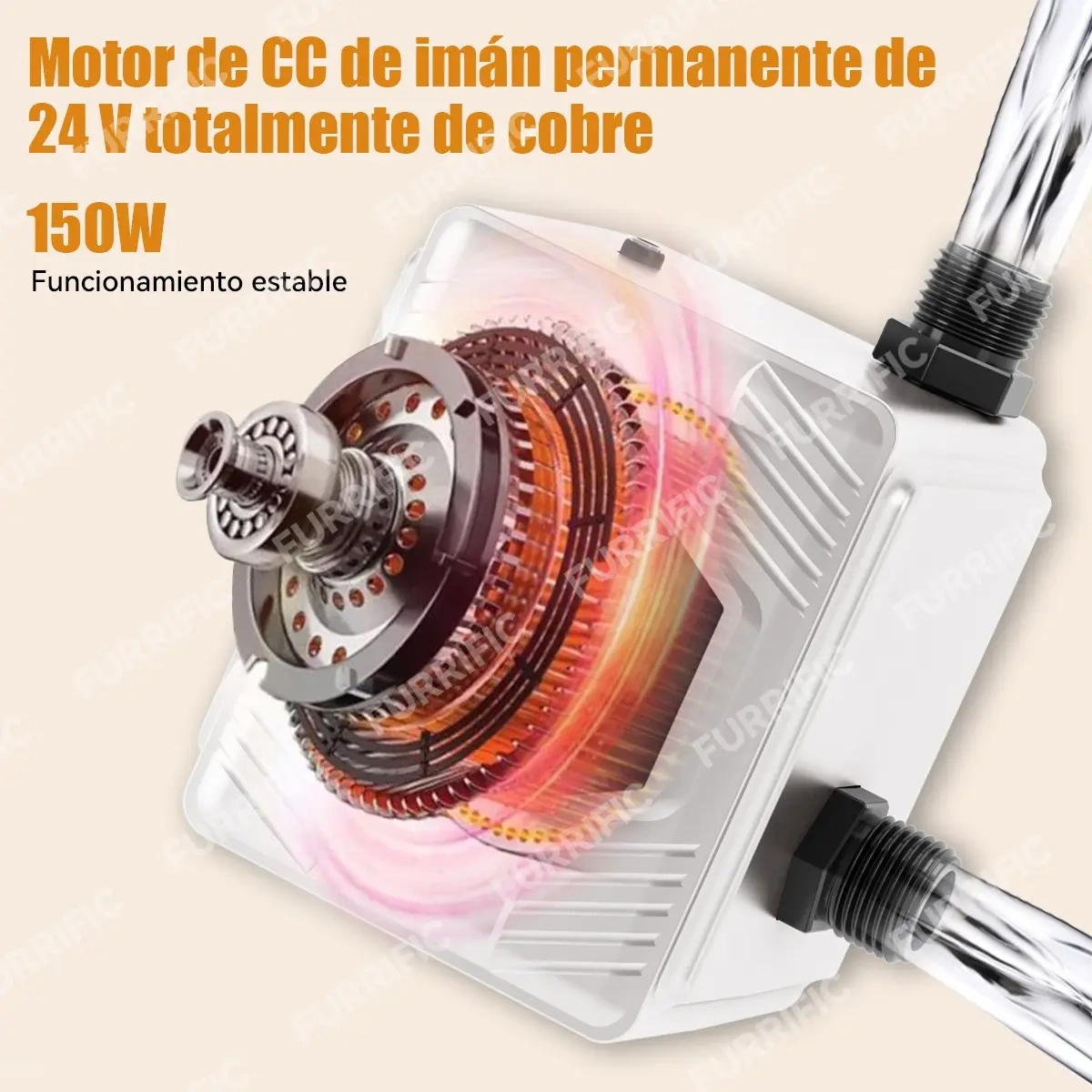 Water Pressurizing Pump 35l/min Automatic + Manual 24v
