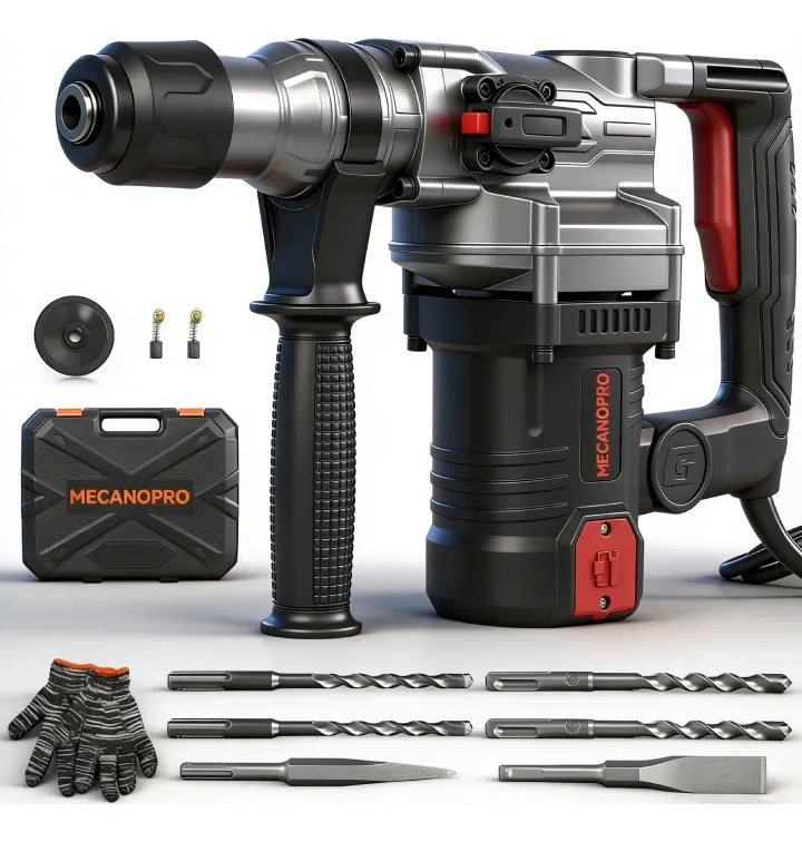 Mecanopro® Professional 4800w Demolition Rotary Hammer Drill