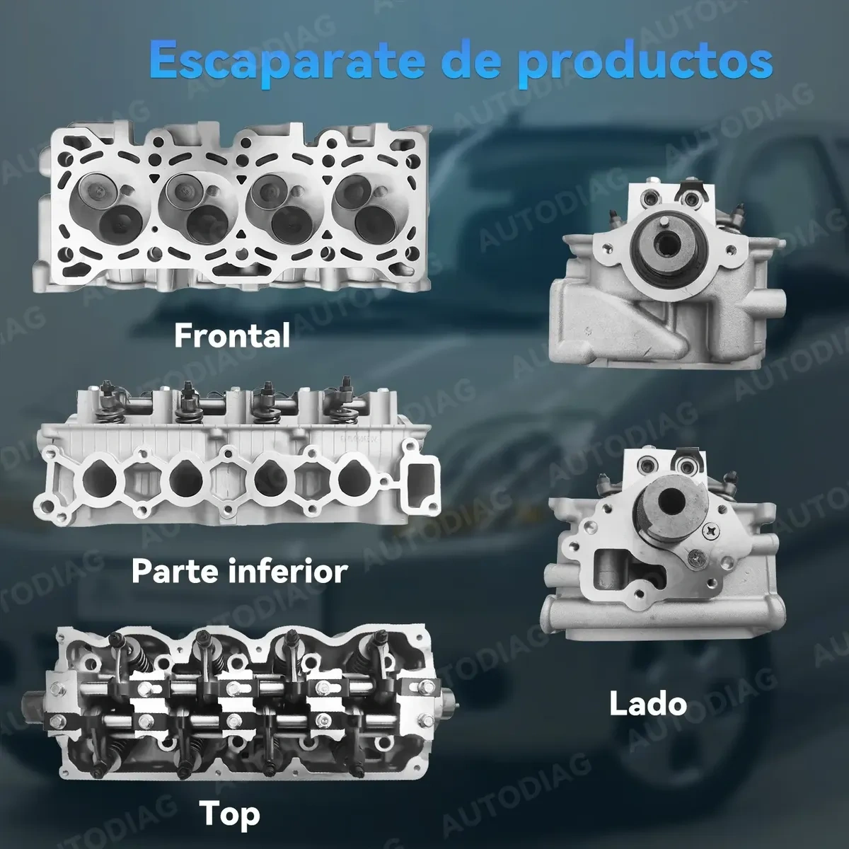 Autodiag® Head Chevrolet Matiz/spark New Complete 4 Cyl