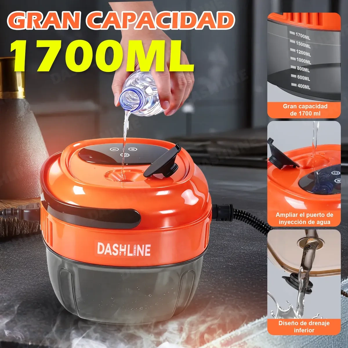 2800w High Temperature Pressurized Steam Cleaner