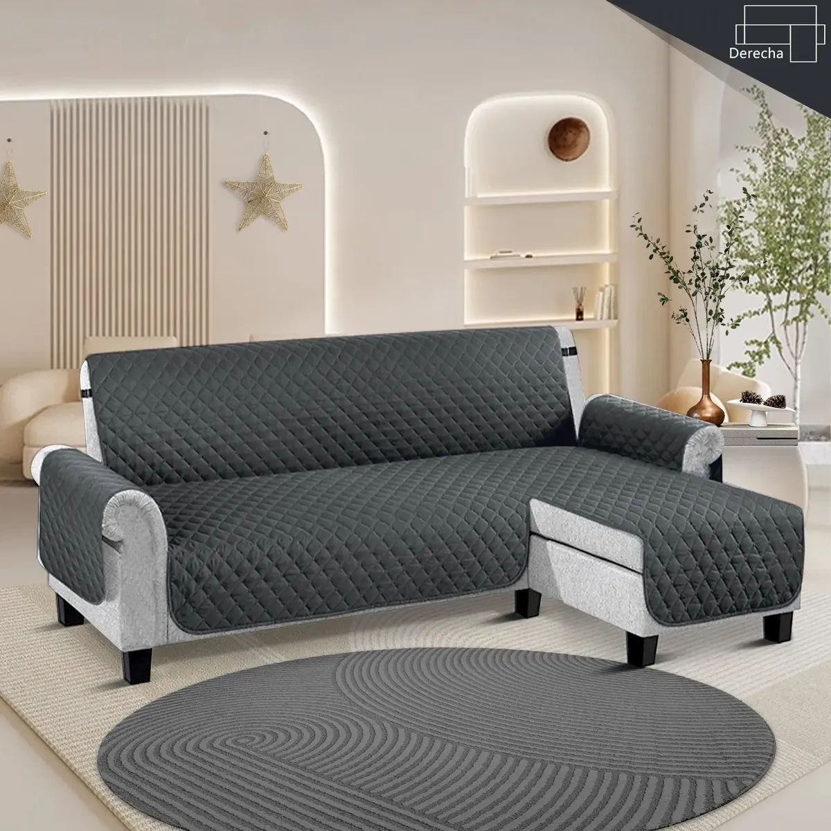 Protector Covers Living Room High Quality L-Shaped Sofa Cover