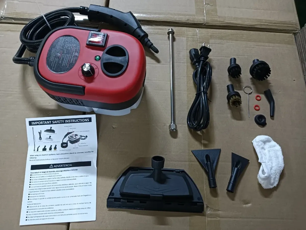 1.2l Portable High Pressure Steam Cleaner2500w