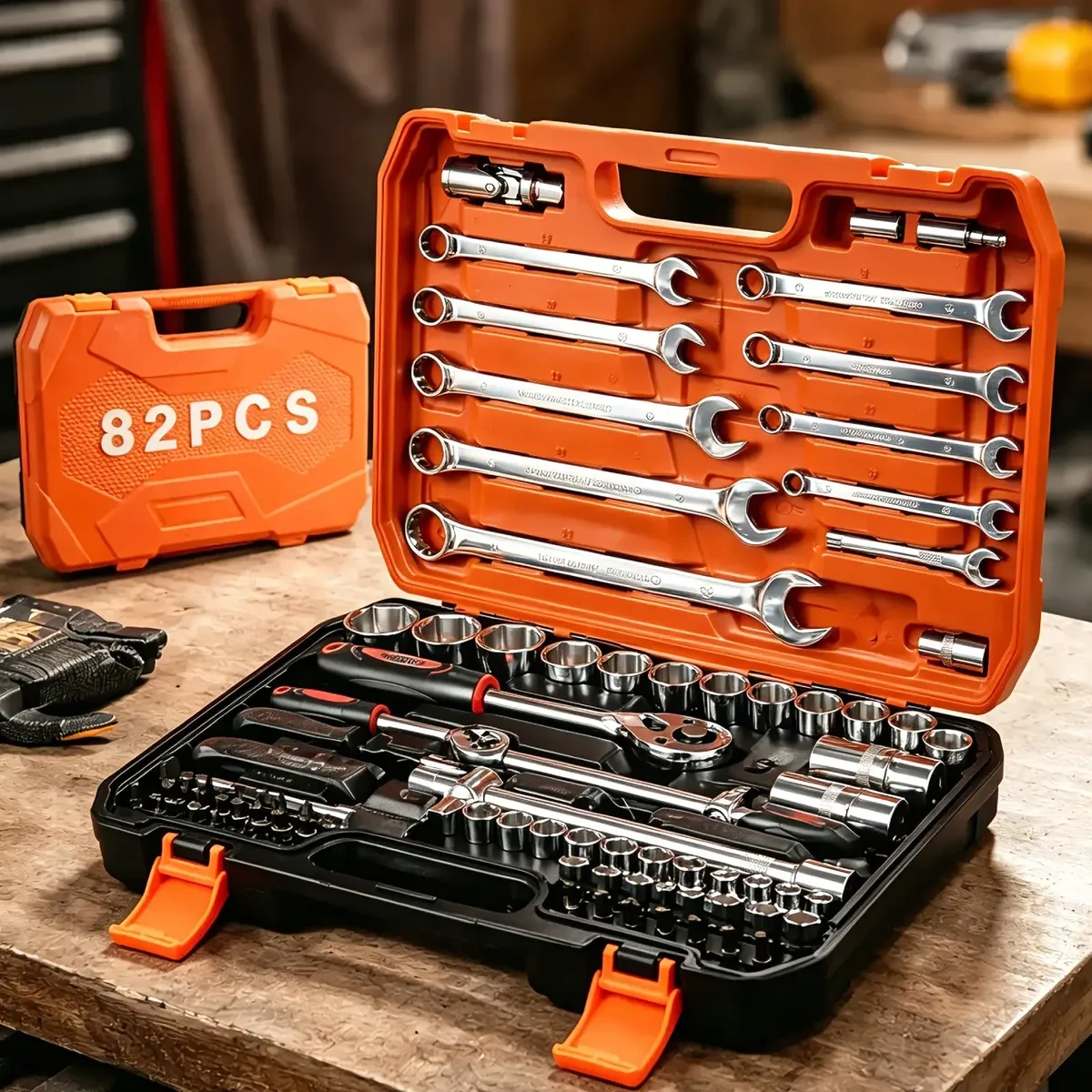 Mecanopro® Mechanical Repair Tool Kit Set 82 Pcs
