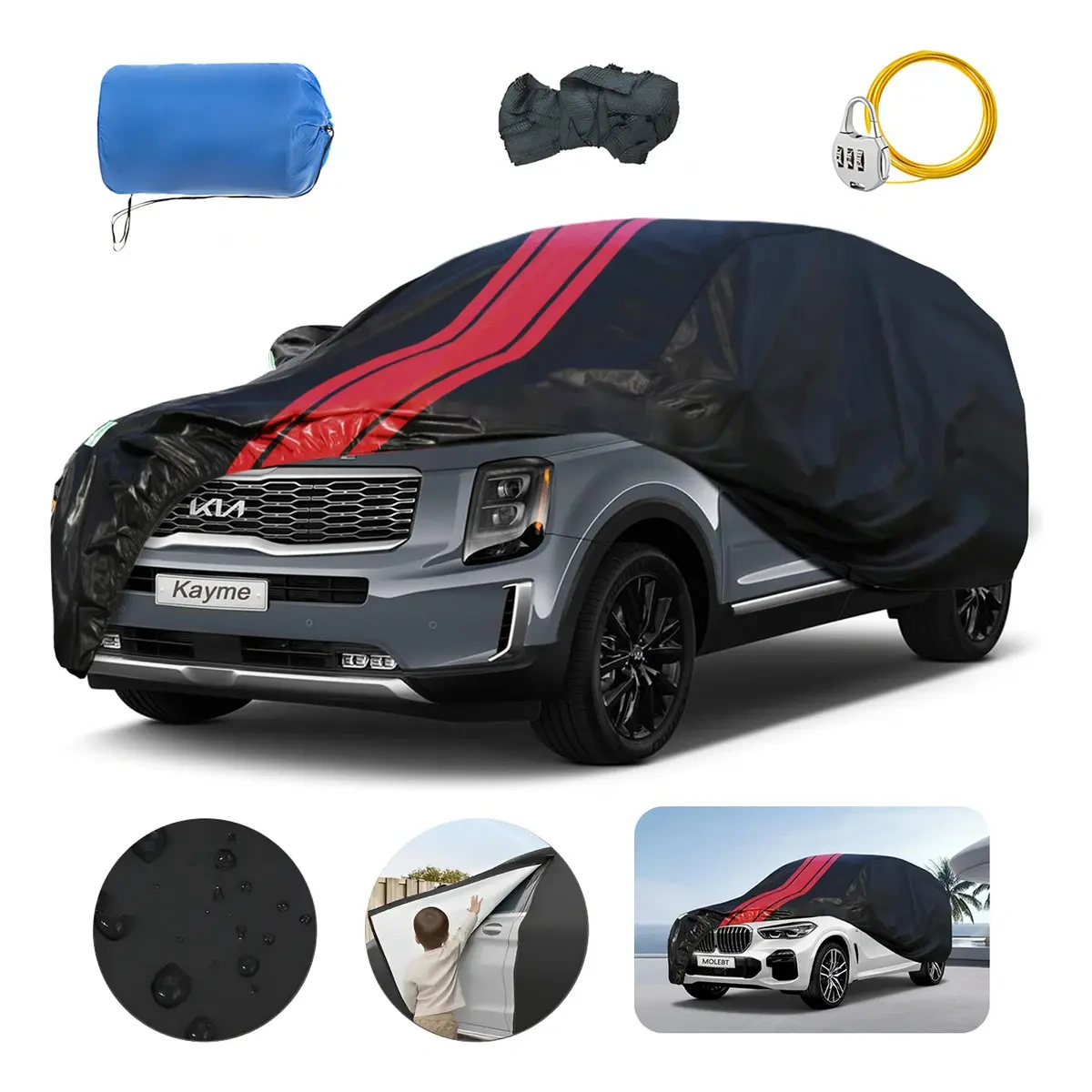 For Car and Suv, Universal Waterproof with UV Protection