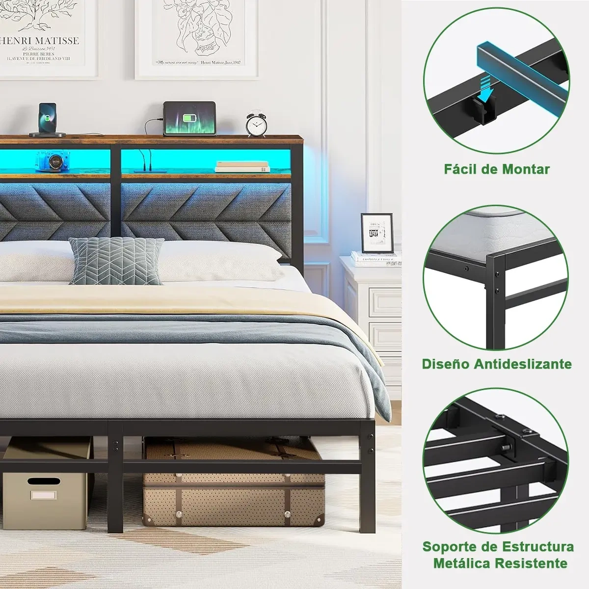 Double Bed Base