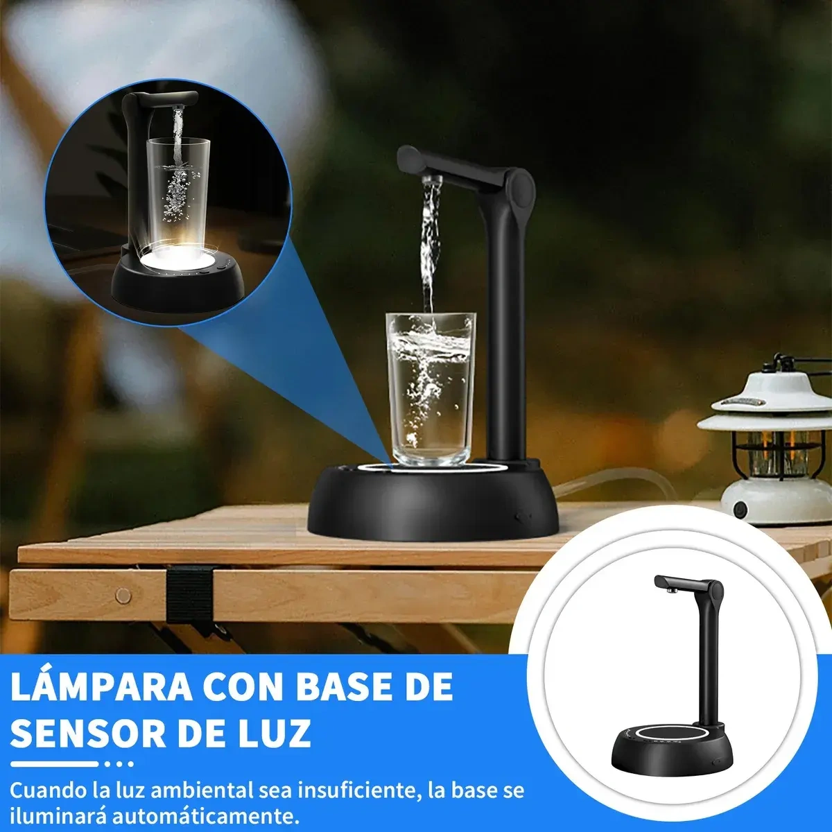 Type-c Rechargeable Electric Water Dispenser Pump