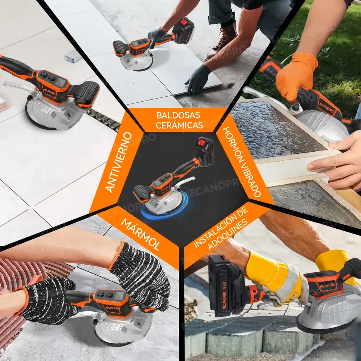 Mecanopro® Portable Wireless Porcelain Leveler