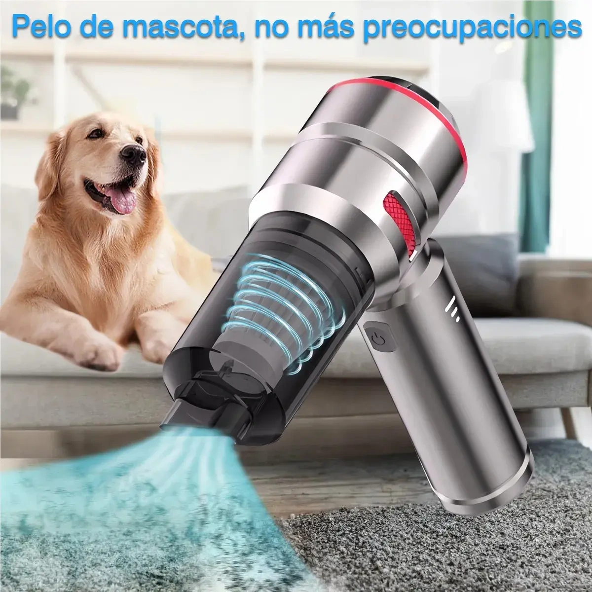 4in1 Portable Handheld Vacuum Cleaner for Home for Domestic