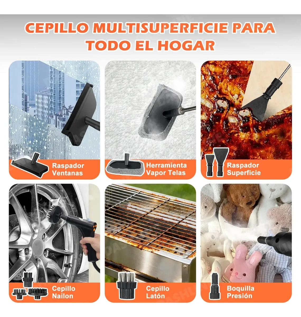 2800w High Temperature Pressurized Steam Cleaner