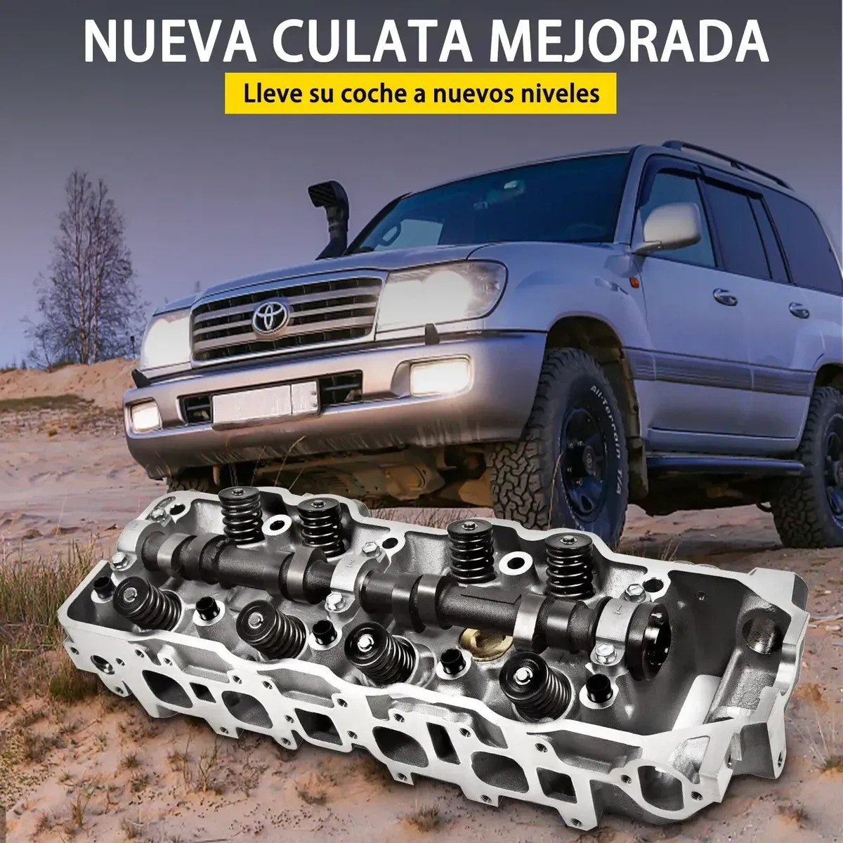 Complete Engine Head Toyota 22r 22re 2.4l Sohc 8v 4runner