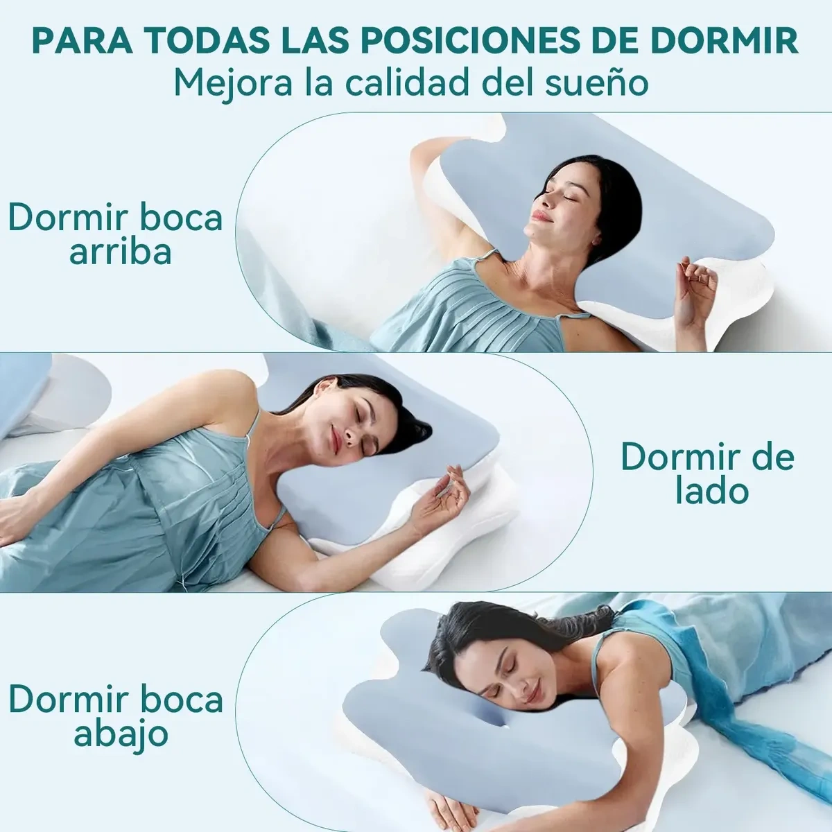 Memory Foam Orthopedic Ergonomic Cervical Comfort Pillow