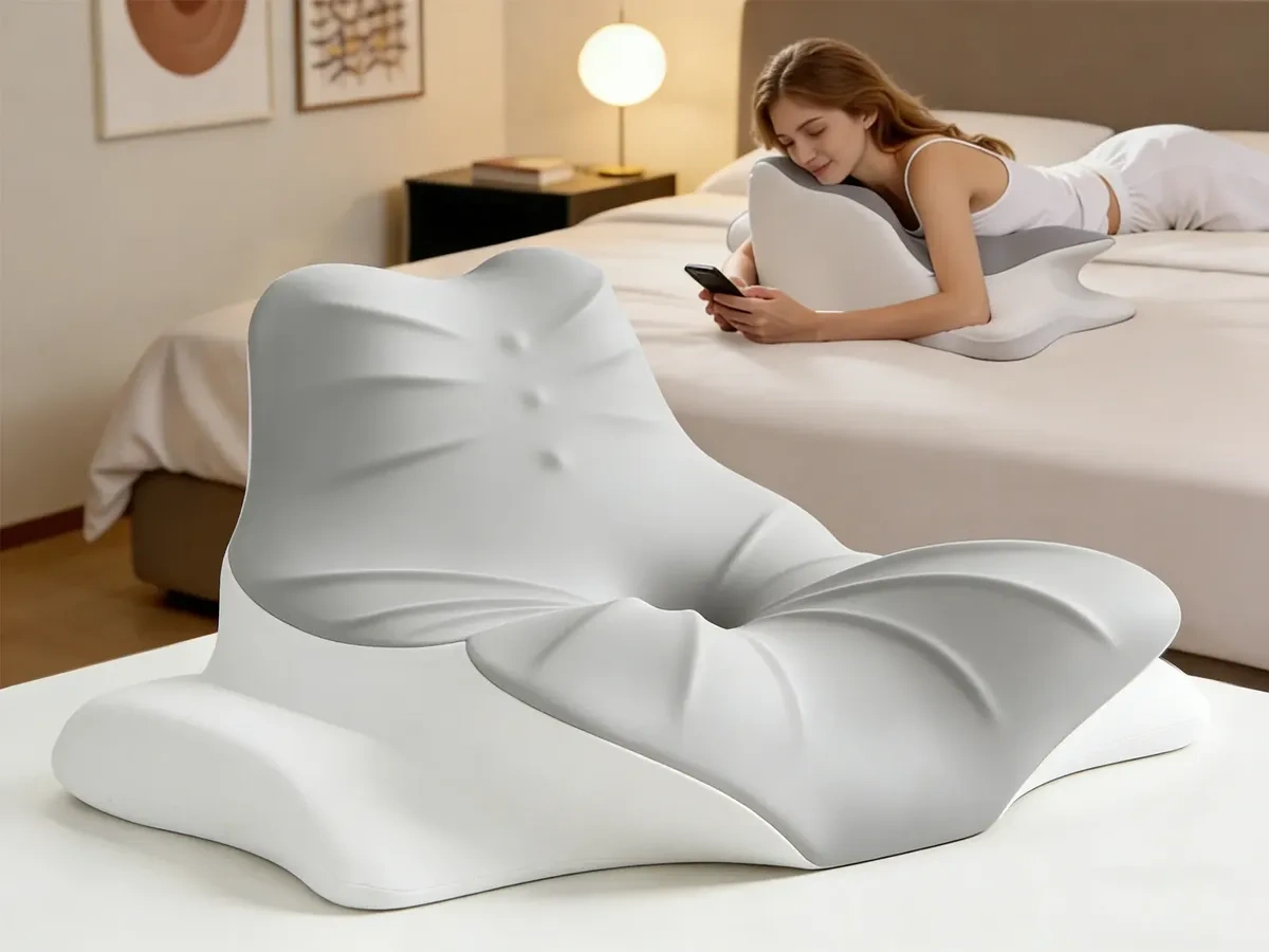 Ergonomic Anti-Reflux Pillows Comfortable Wedge Backrest