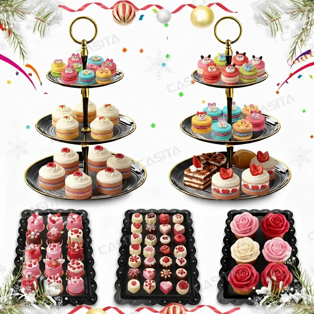 Candy Table Display Base for Cupcakes and Desserts Set*5
