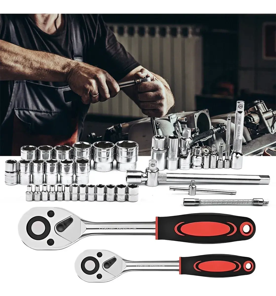 Mecanopro® Mechanical Repair Tool Kit Set 82 Pcs