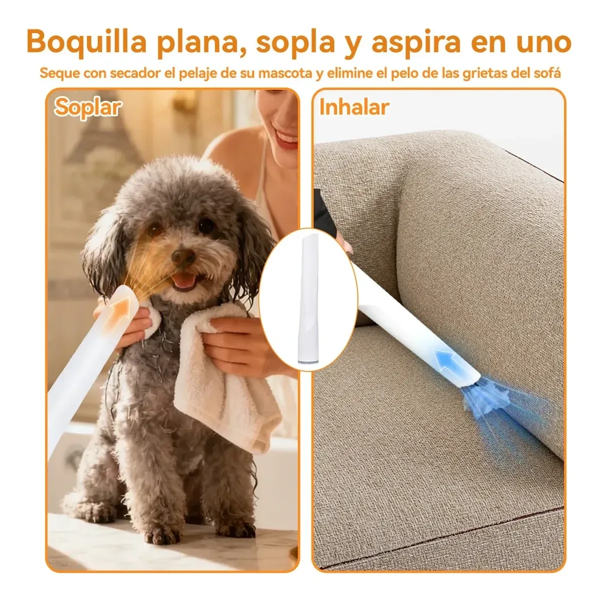 Vacuum Cleaner Grooming Kit for Pet Hair Dogs Cats