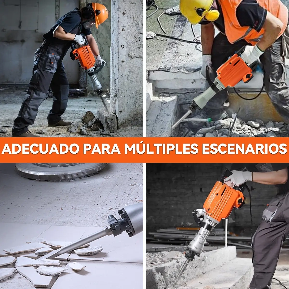 Mecanopro 4000w Concrete Demolition Hammer 16kg