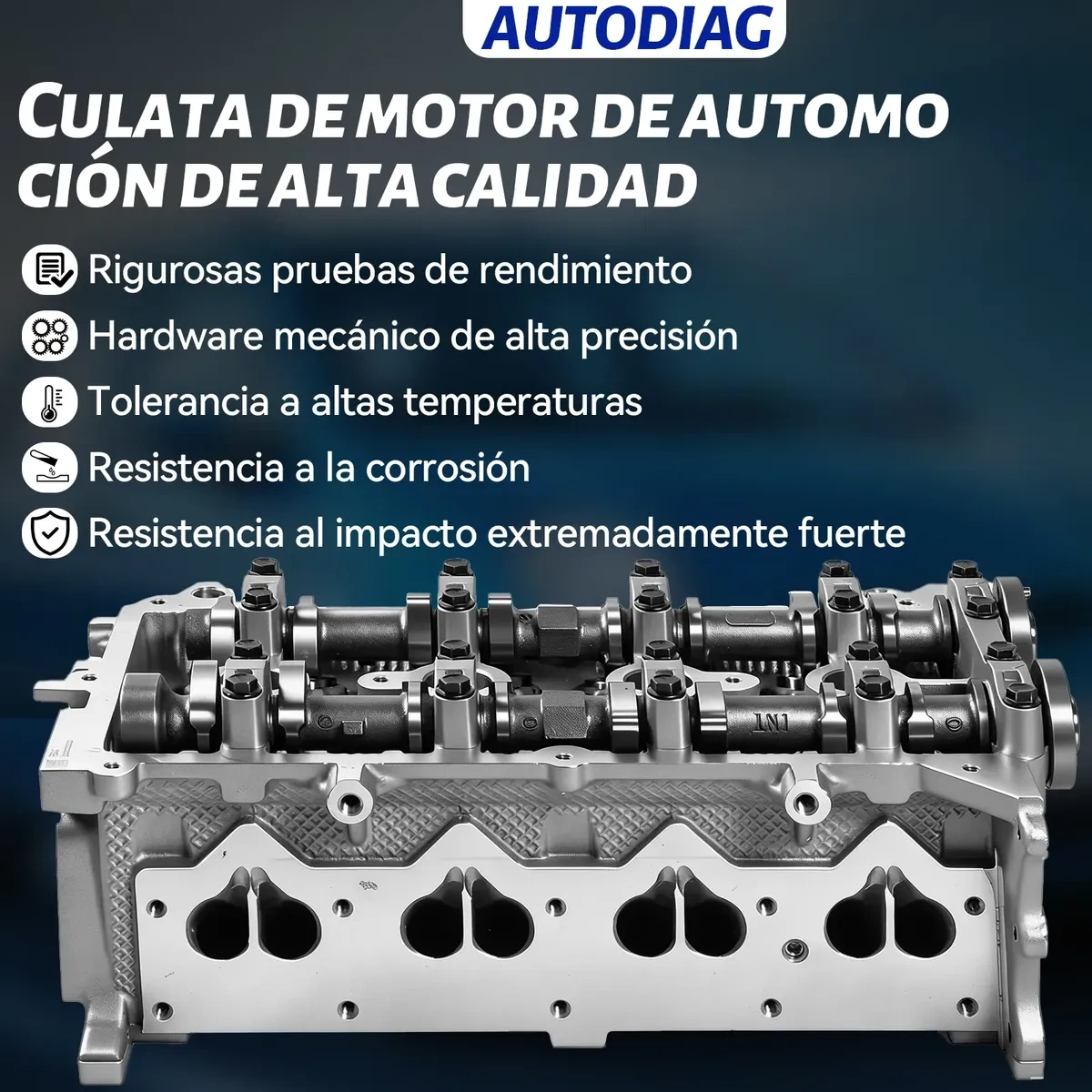 Engine Head For Chevrolet Spark Beat 1.2 Complete New