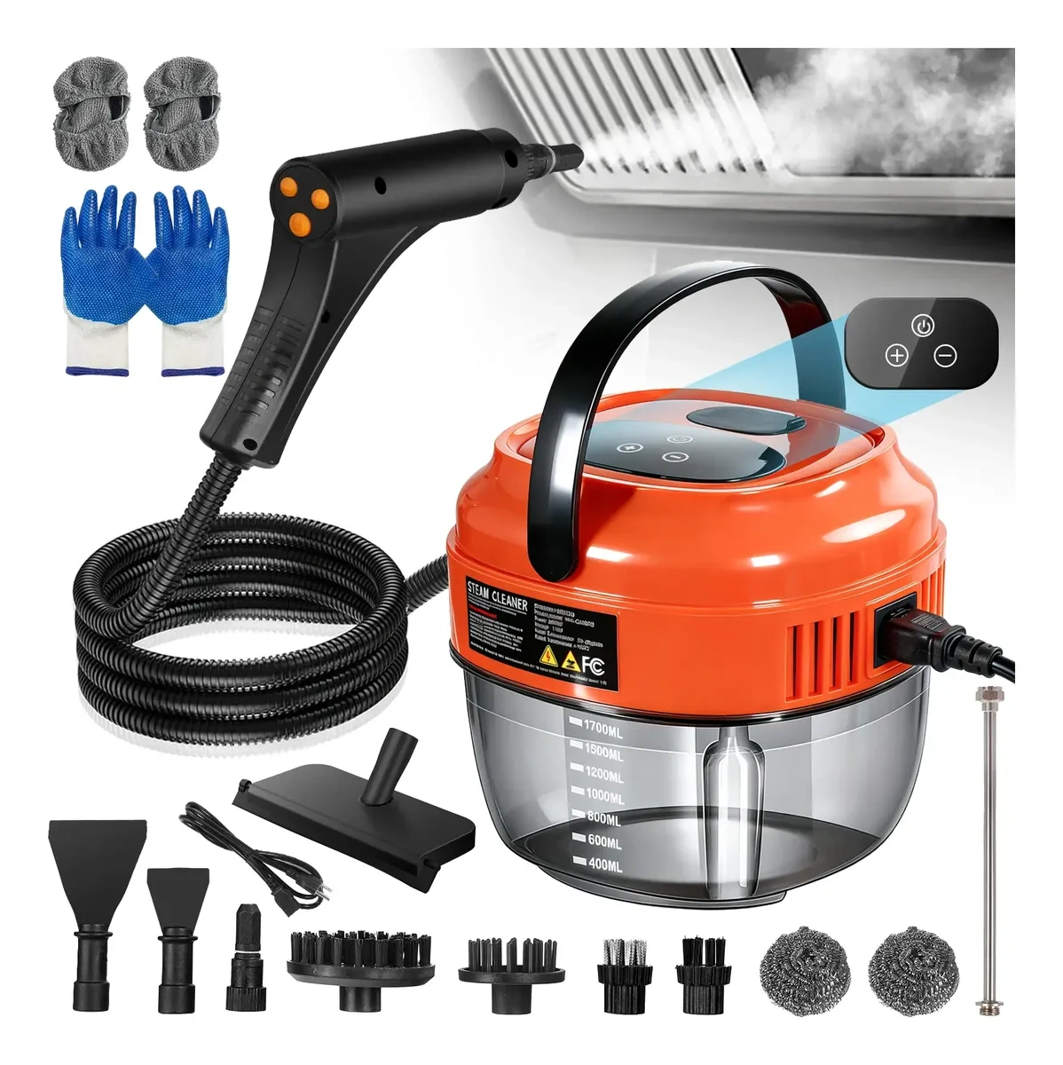 2800w High Temperature Pressurized Steam Cleaner