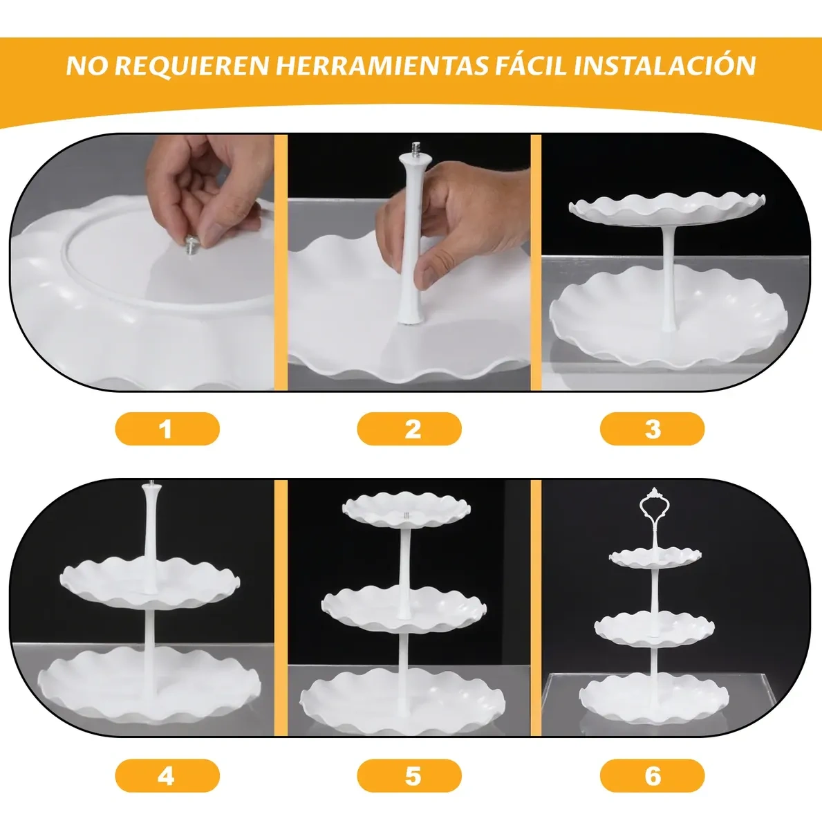 13 Pcs Dessert Cake Stand in Candy Display and Clip
