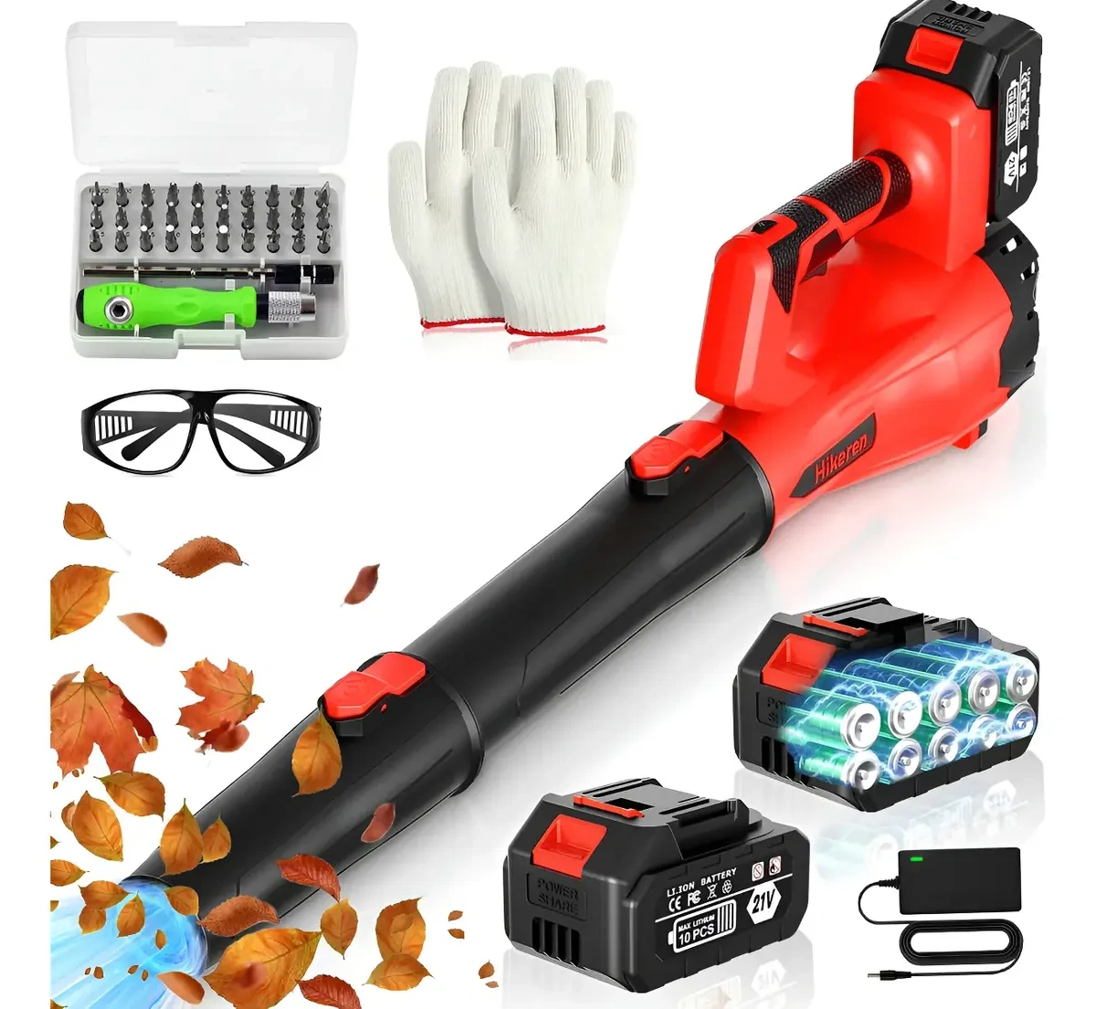 Mecanopro® Cordless Garden Blower Battery Included