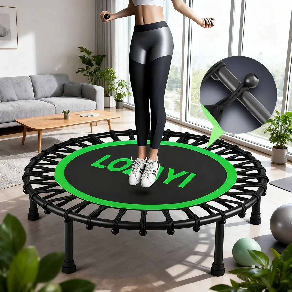 Trampoline Bounce Aerobic Exercise Fitness Gym100cm