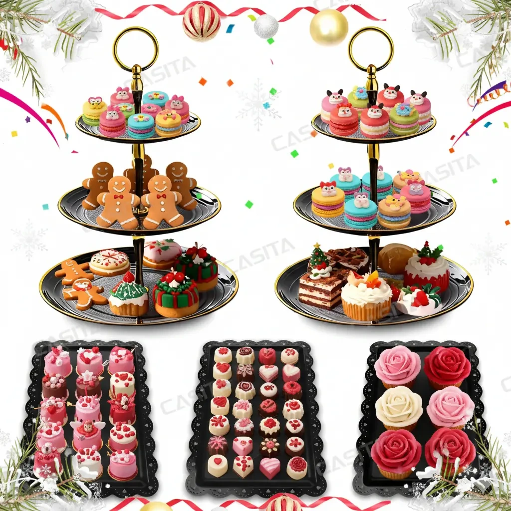 Candy Table Display Base for Cupcakes and Desserts Set*5