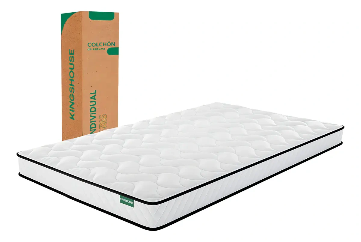 Dark Gray Memory Foam Single Mattress
