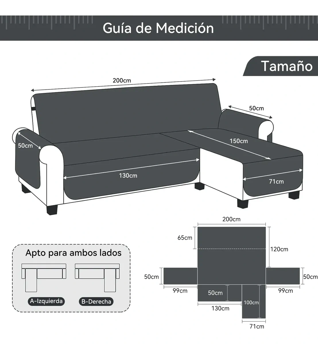 Protector Covers Living Room High Quality L-Shaped Sofa Cover
