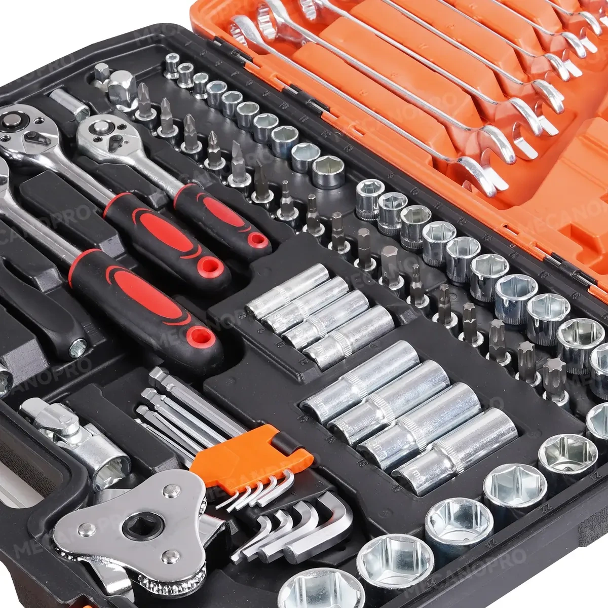 Mecanopro® Mechanical Repair Tool Kit Set 121 Pcs
