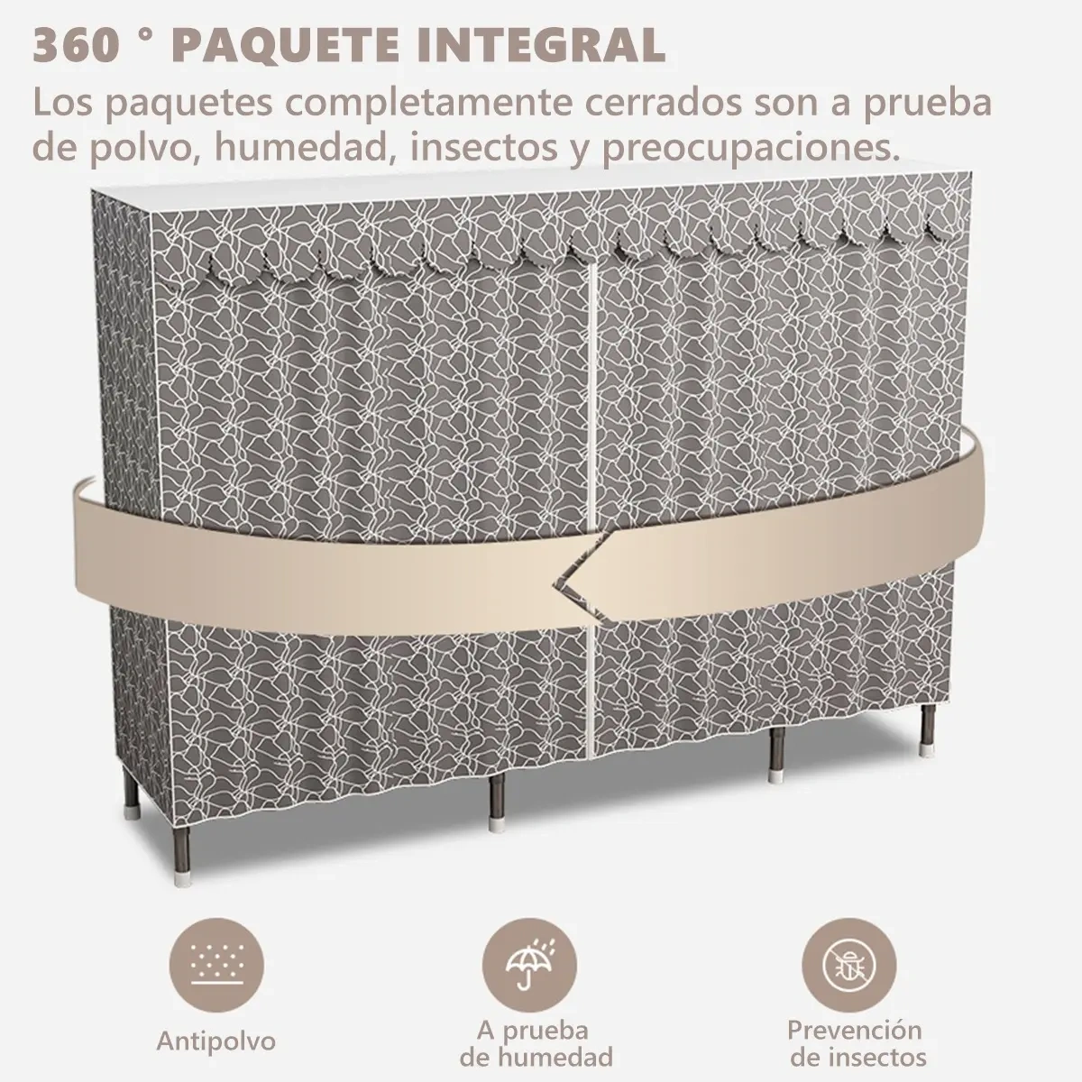 Portable Buildable Closet Wardrobe Organizer 165*170cm