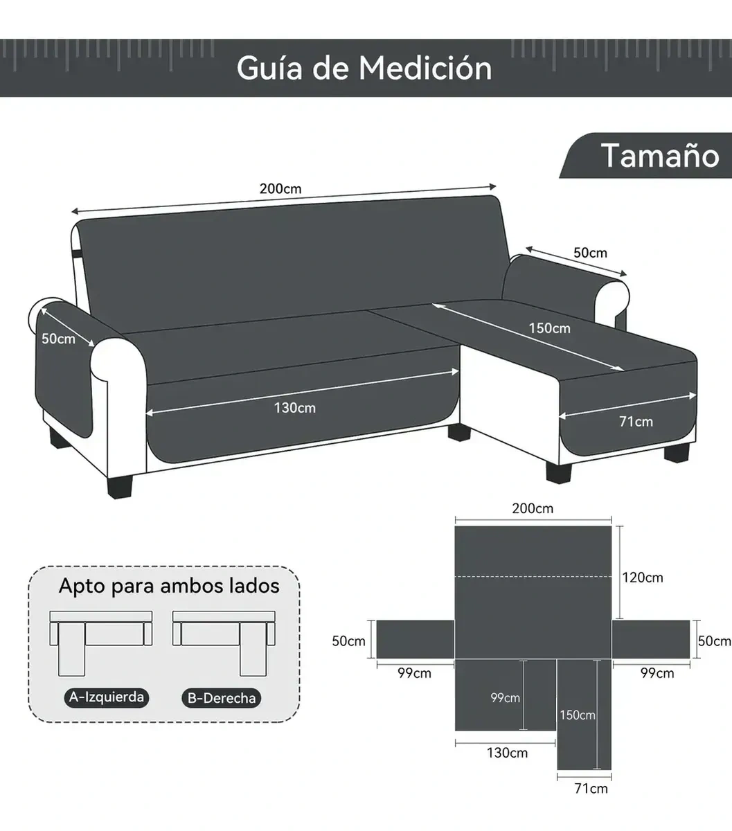 Protector Covers Living Room High Quality L-Shaped Sofa Cover