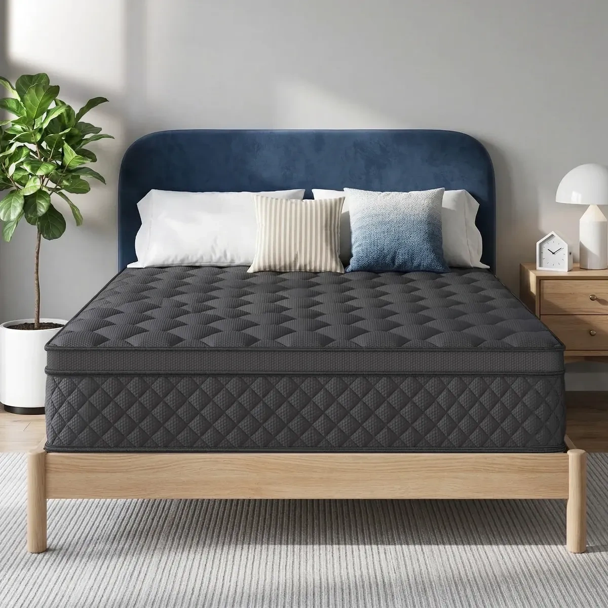 Safouns® 25cm Gel Memory Foam Double Mattress in Box