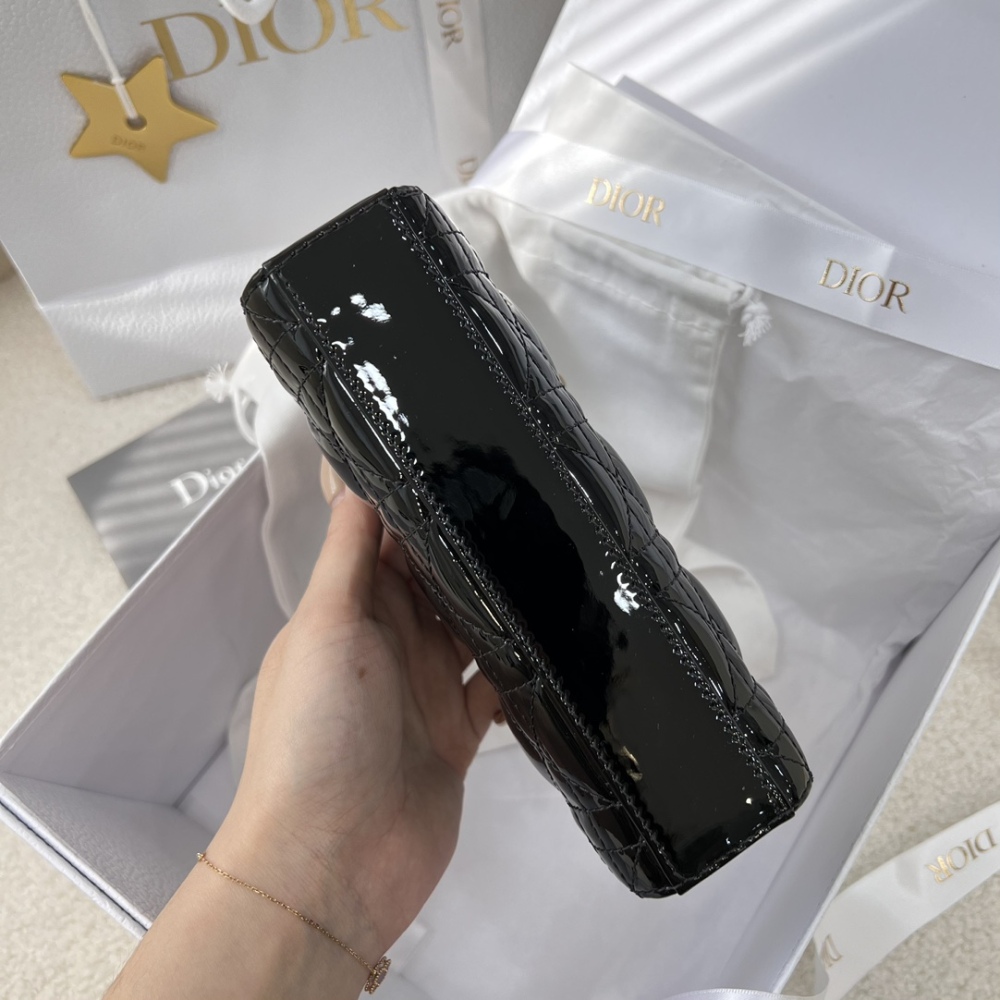 The Dior Lady D-Joy mini version (horizontal Lady Dior) is also affectionately known as the "horizontal Lady Dior bag".