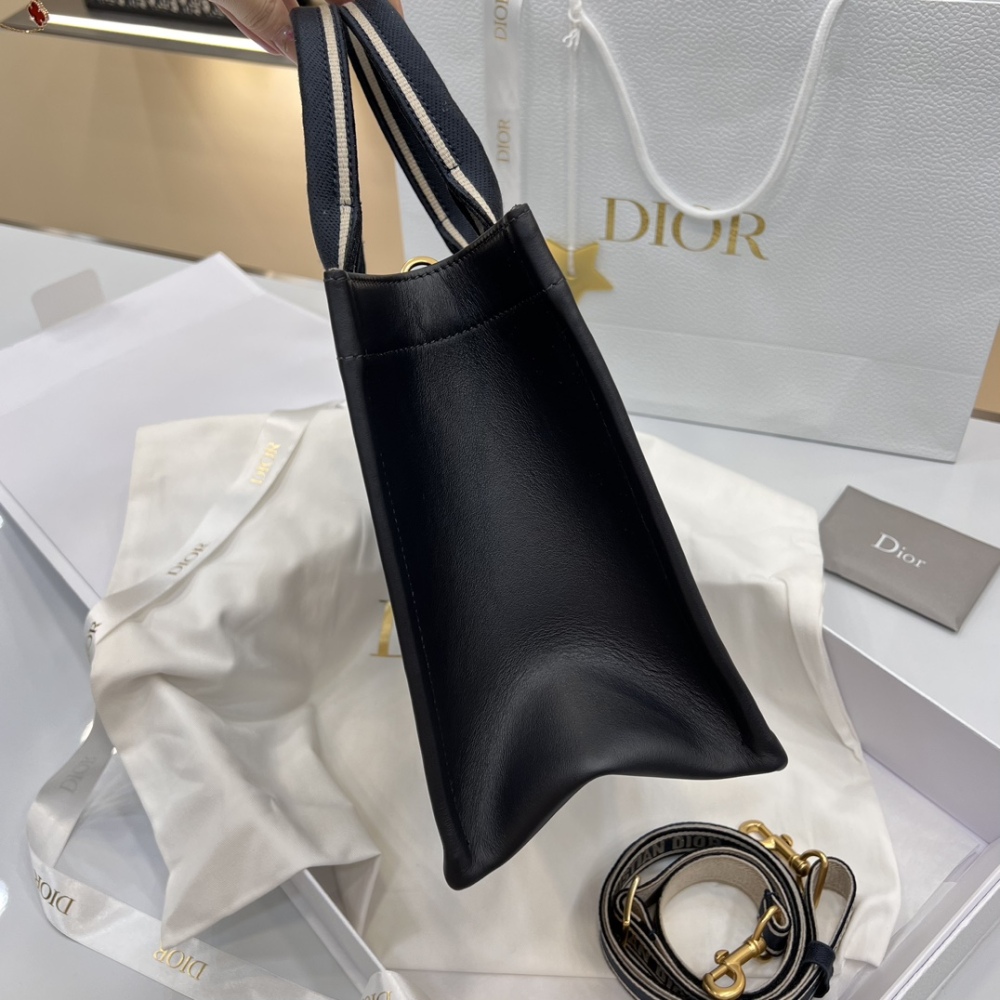 This is the Dior Book Tote mini (small/horizontal tote bag), one of Dior's most popular classic collections.