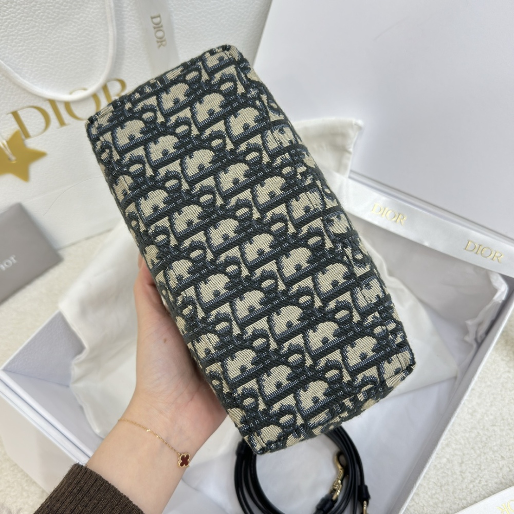 The Dior Travel Nomad monogram lunchbox bag (also known as the Dior Hobo / underarm bag) is a super popular and practical style in recent years.