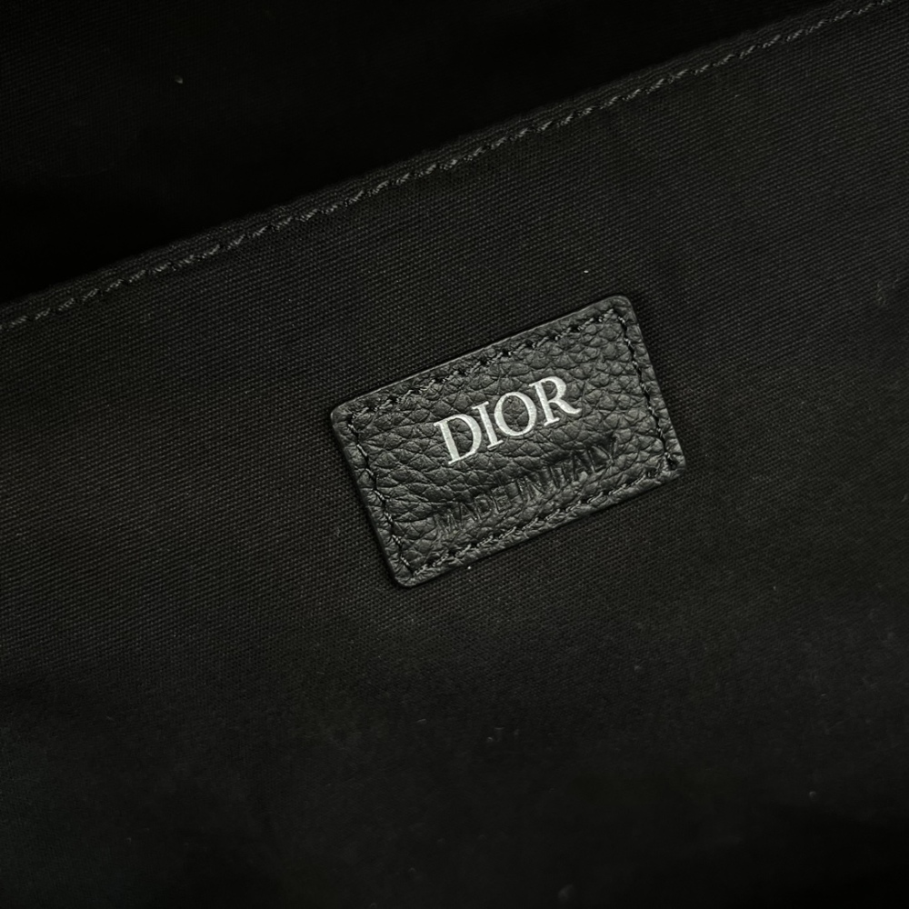 The Dior Rider Oblique all-black monogram backpack is also often referred to as the Dior men's/unisex monogram backpack.
