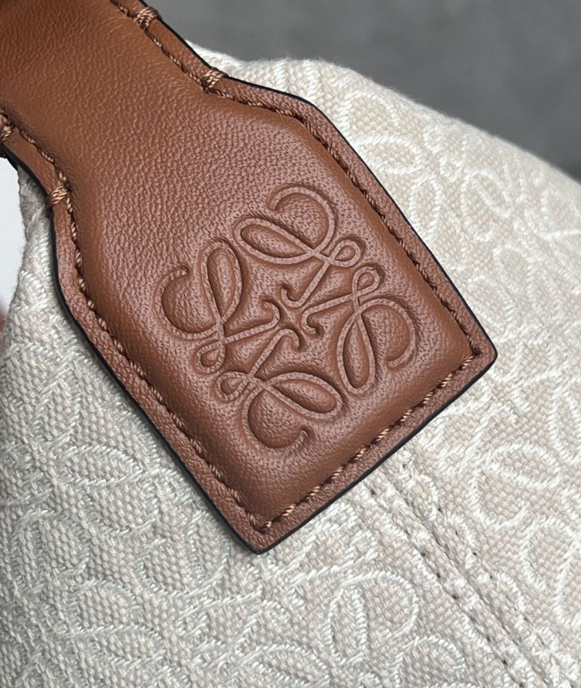 The LOEWE Cubi Small Anagram Jacquard Canvas Shoulder Bag—colloquially known as the "Lunchbox Bag"—is one of LOEWE's hottest and most sought-after styles in recent years.