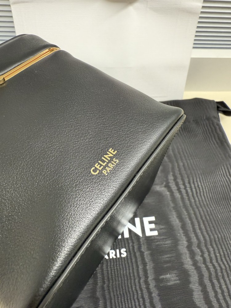 The Vanity cosmetic box bag from CELINE's Triomphe collection is a retro-style mini bag launched by the brand in recent years.